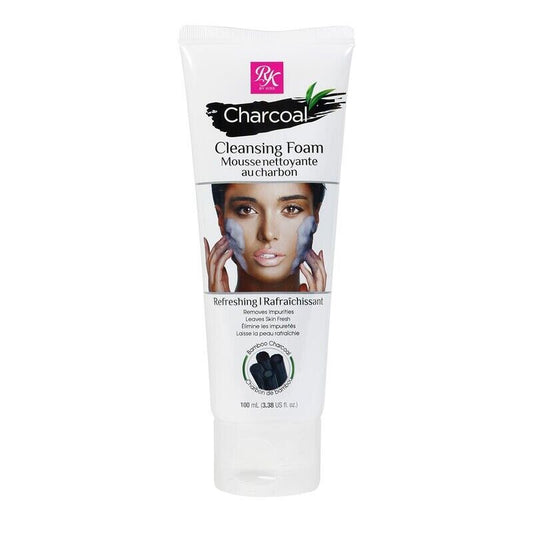 RK Charcoal Cleansing Foam Mousse Nettoyante au charbon 100 Ml FREE SHIPPING