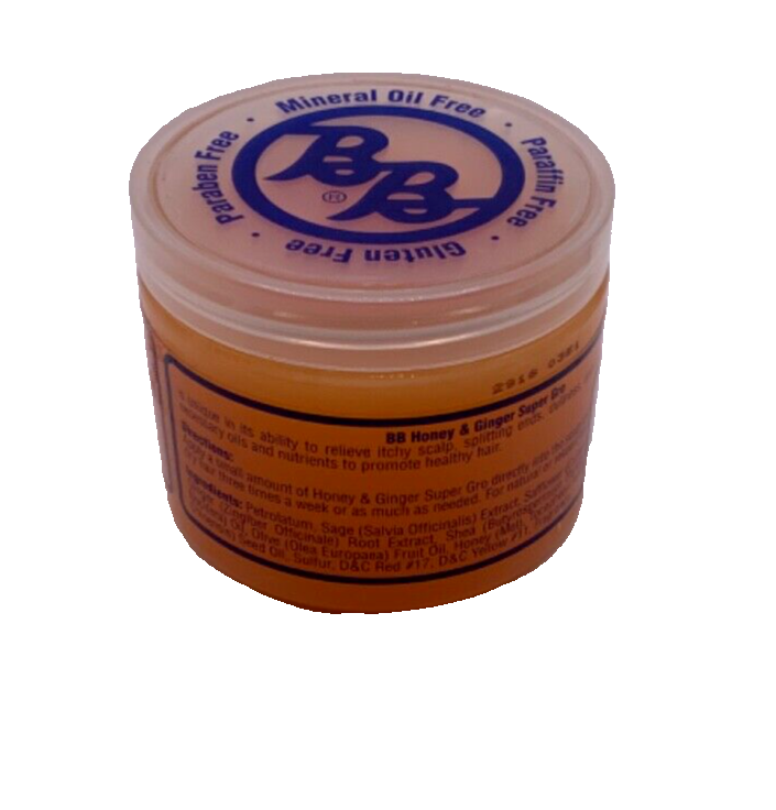 Bronner Brothers SUPER GRO HONEY, GINGER  &JOJOBA 6OZ