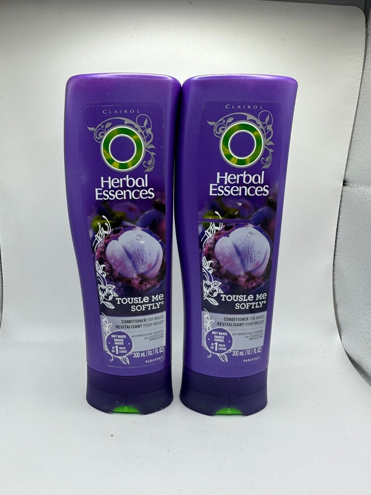 (2) Herbal Essences Tousle Me Softly Conditioner for Waves 10.1 Oz
