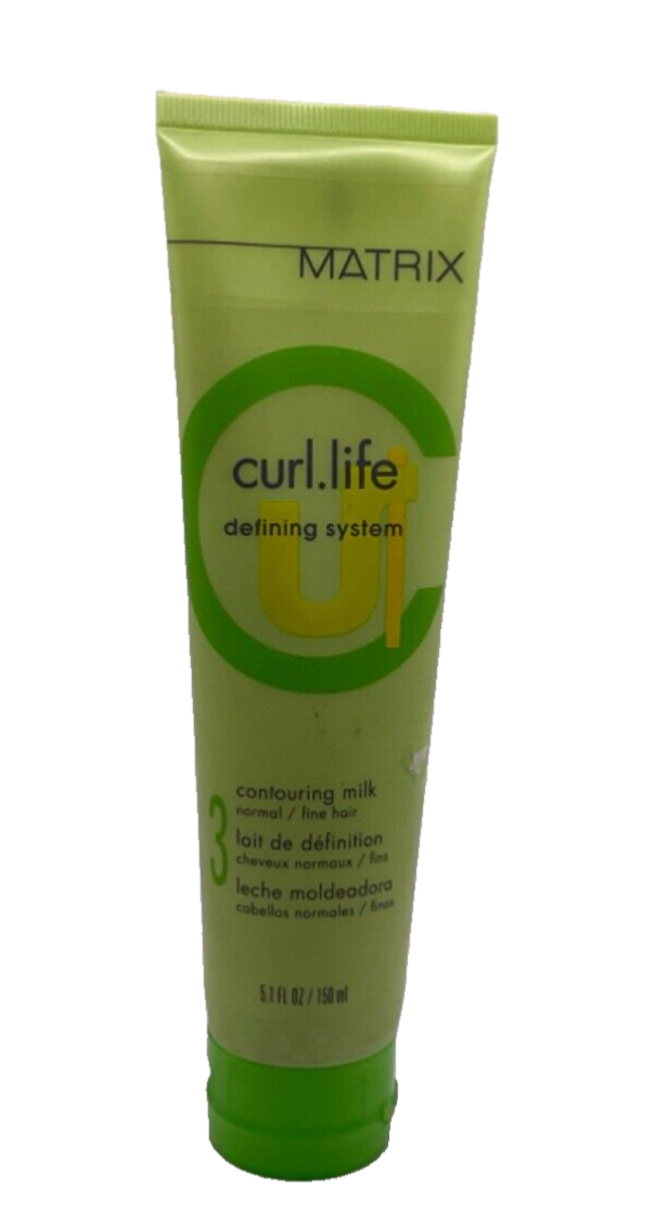Matrix CURL LIFE Defining System CONTOURING MILK Normal to Fine Hair 5.1 oz