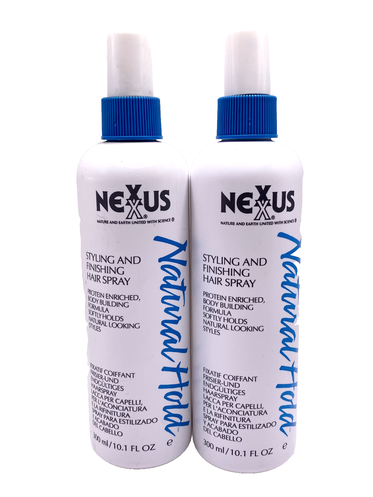 (2) Nexxus Natural Hold Styling & Finishing Hair Spray 10.1 fl oz