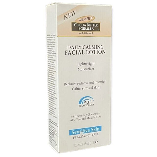 1 Palmers Cocoa Butter Formula Daily Calming Facial Lotion discontinued 3.38oz