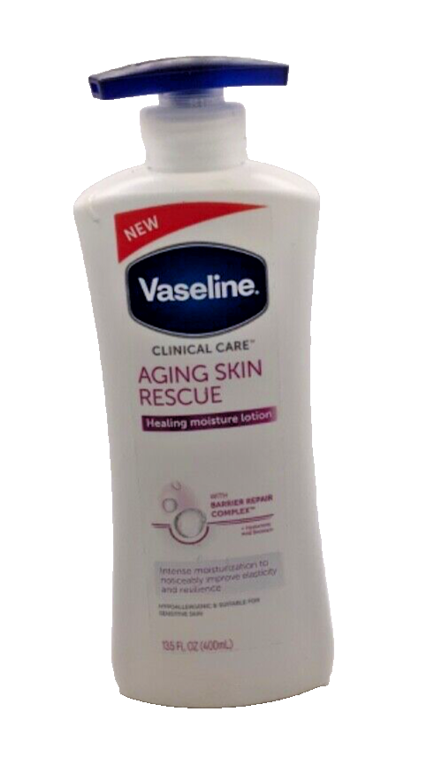 Vaseline Aging Skin Rescue Healing Moisture Lotion 13.5oz