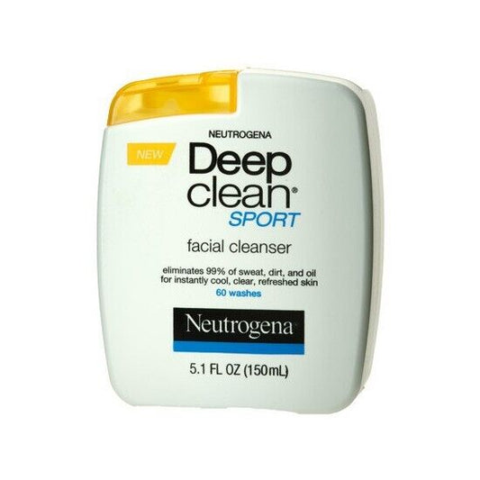Neutrogena Deep Clean Sport Facial Cleanser 5.1 FL OZ