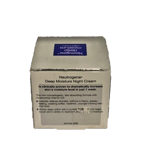 Neutrogena Deep Moisture Night Cream 2.25oz