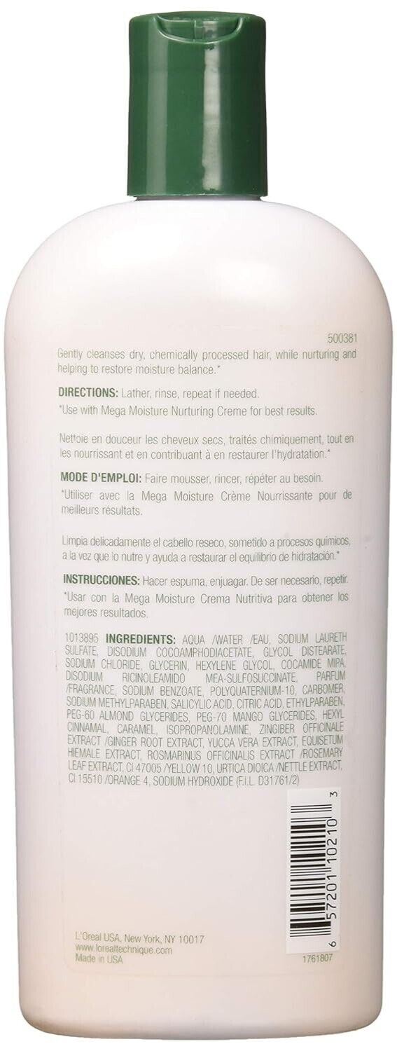 Loreal Natures Therapy Mega Moisture Nurturing Shampoo / 12 oz