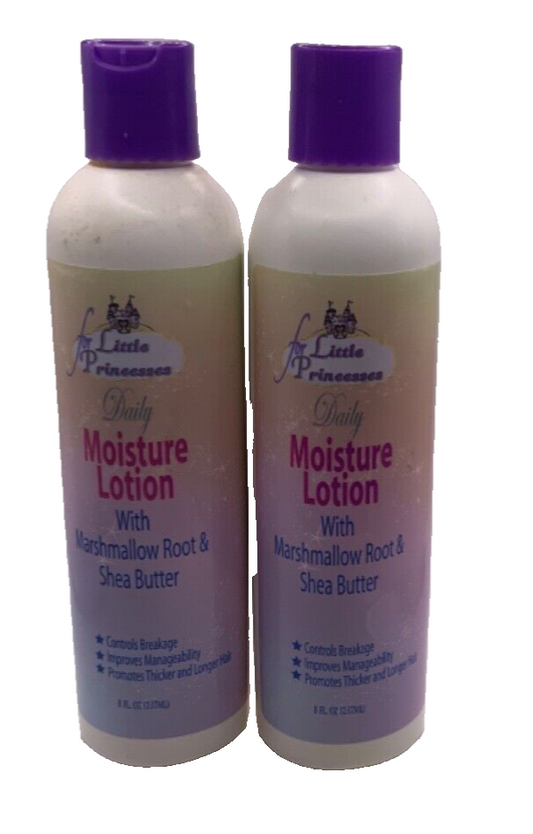(2Pack) For Little Princesses Daily Lotion Marshmallow Root, Shea Butter 8oz
