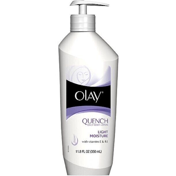 Olay Quench Daily Body Lotion, Light Moisture, Vitamins E & B3 11.8fl Oz NEW