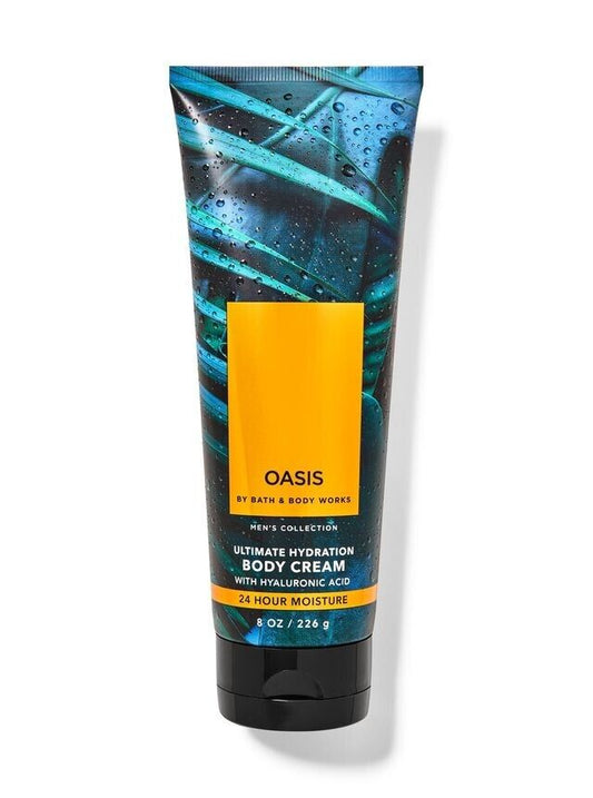Bath and Body Works OASIS Men's Body Cream 8 oz / 226 g *NEW*