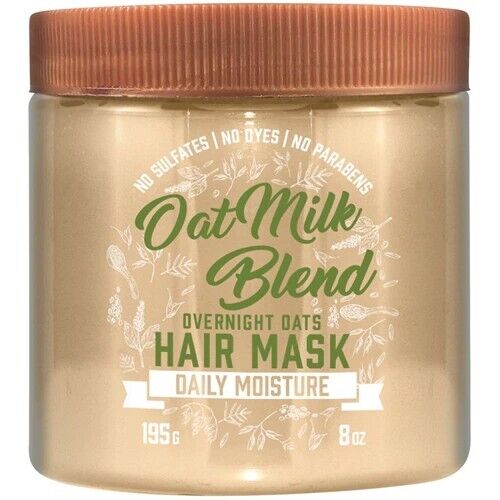 Aveeno Oat Milk Blend Overnight Oats Hair Mask Daily Moisture / 8 oz
