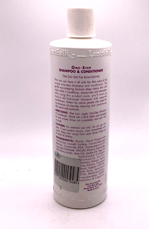 Lustrasilk Right On Xtra One-Step Shampoo & Conditioner 16 FL OZ