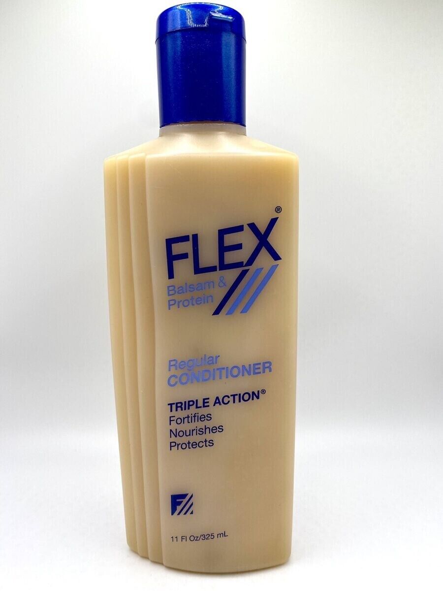 Flex Balsam & Protein Regular Conditioner Triple Action 11 oz Revlon Made in Usa