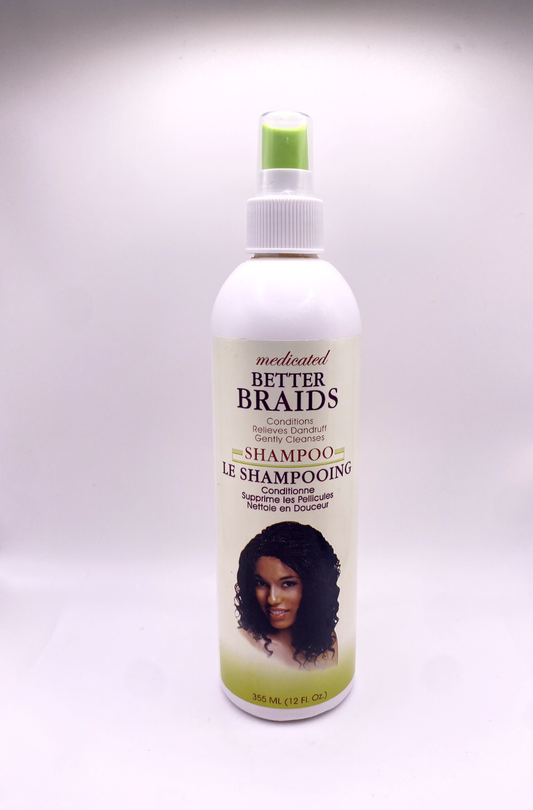 Better Braids Medicated Shampoo 12 Oz *READ DESCRIPTION