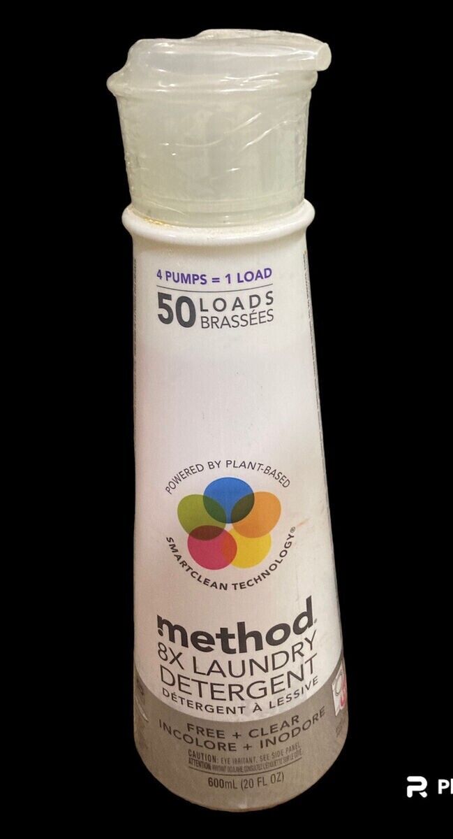Method Plant-Based Laundry Detergent Free + Clear 20 fl oz