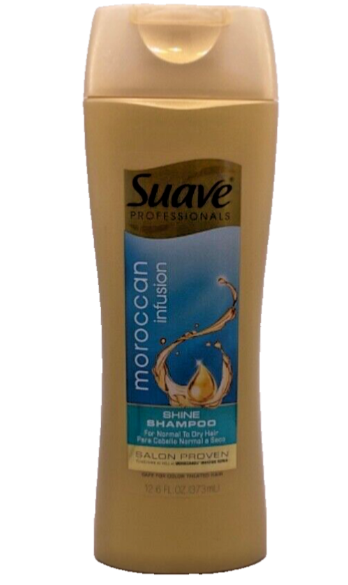 Suave Moroccan Infusion Shine Shampoo (Normal to Dry Hair) / 12.6 fl oz