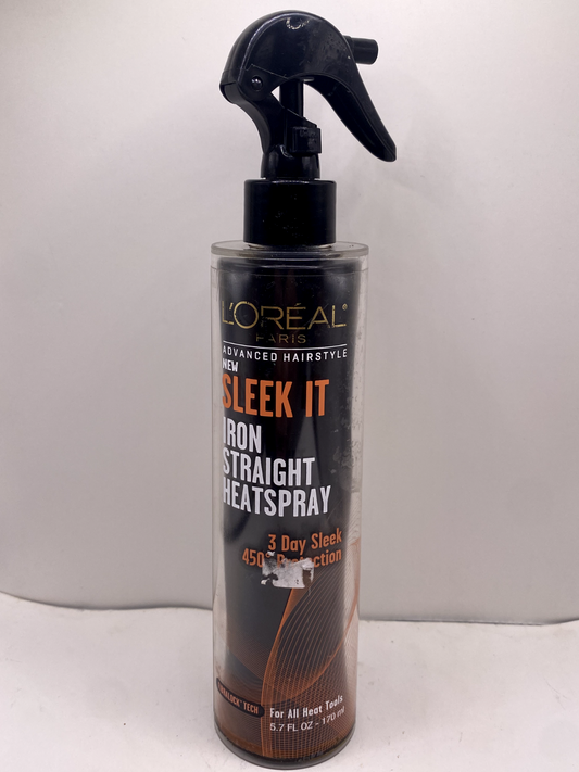 L'Oreal Paris Advanced Hairstyle Sleek It Iron Straight Heat Spray 5.7oz