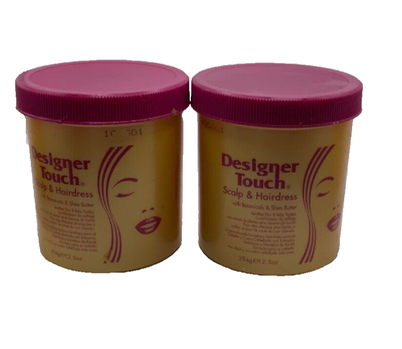 (2 Pack) Designer Touch Scalp & Hairdress w/ Botanicals & Shea Butter, 12.5oz