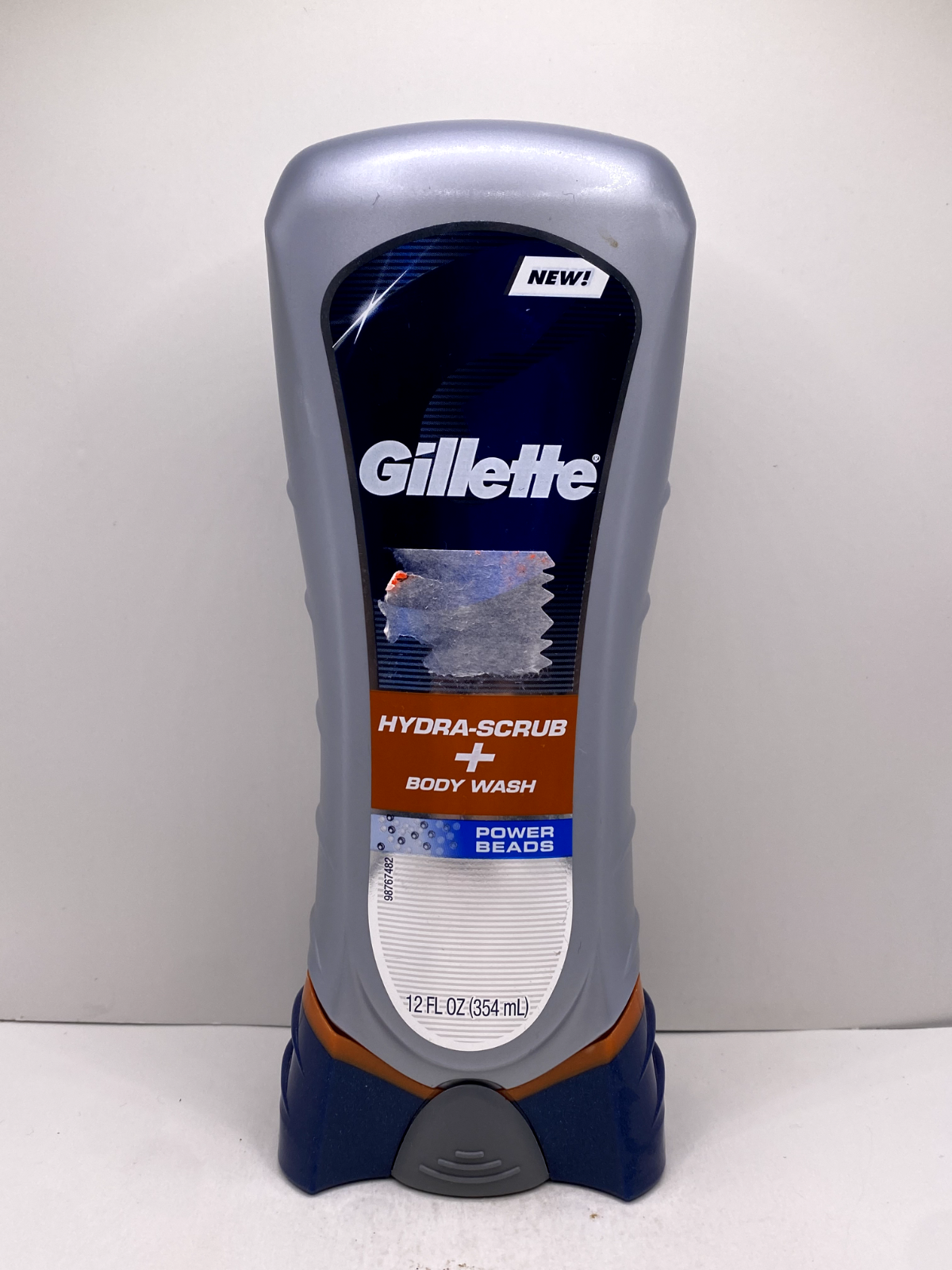 Gillette Hydra Scrub Body Wash Power Beads 12 Fl Oz RARE