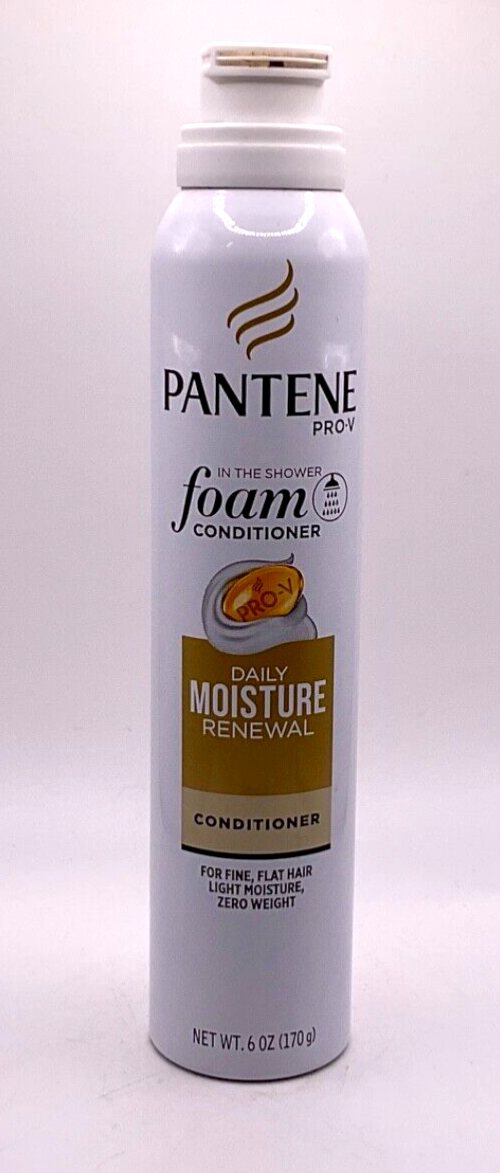 Pantene Pro-V Shower Foam Conditioner Daily Moisture Renewal Volume 6oz *NO CAP