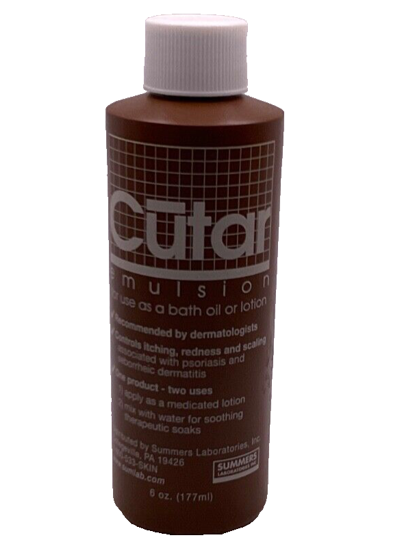Cutar Emulsion Coal Tar Solution 6oz