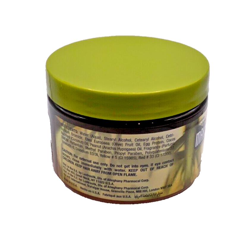 Lustrasilk Moisture Max Olive Oil Hair Mayonnaise Conditioning Treatment 12oz