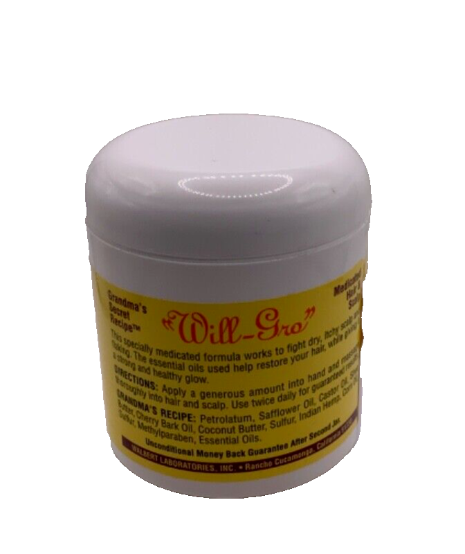 Grandma's Secret Recipe Will-Gro Medicated Hair & Scalp Conditioner 6 oz