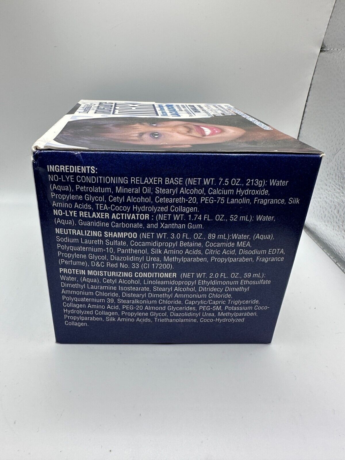 Lustrasilk Moisture Max Conditioning Relaxer Fine to Medium Hair Regular