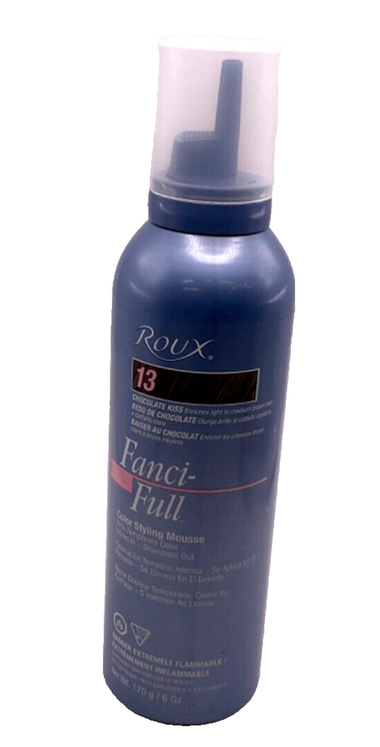 Revlon Roux Fanci-Full Color Styling Mousse #13 Chocolate Kiss/6oz