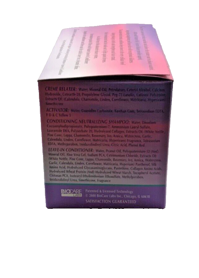 At One Silky Texture No Lye Relaxer Regular Deep Conditioning 1 Application