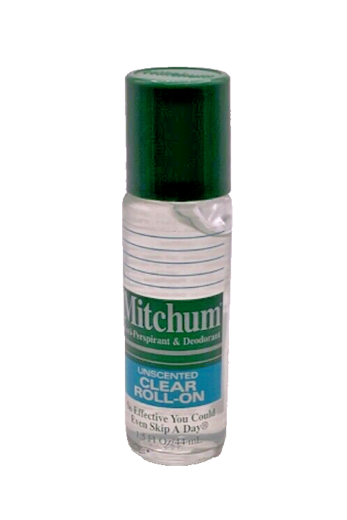 VTG Mitchum Anti-Perspirant & Deodorant Unscented Clear Roll-On / 1.5 fl oz