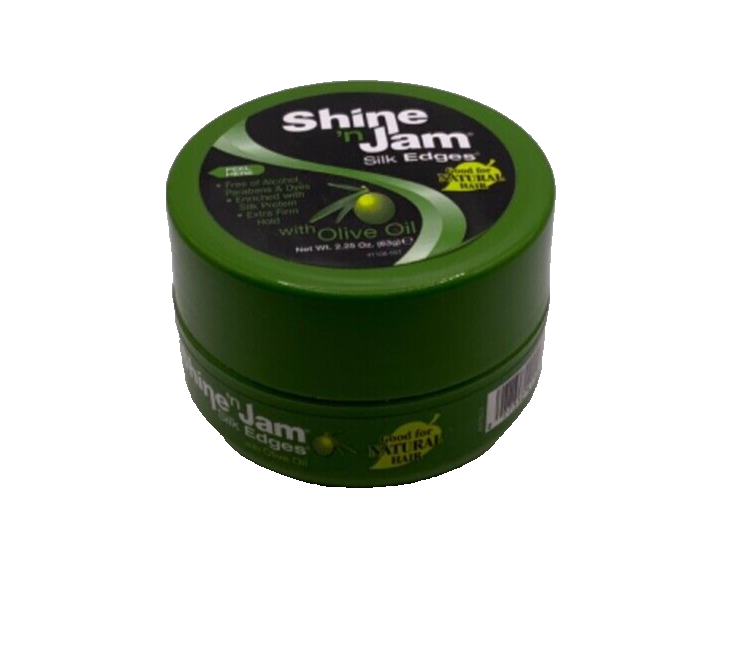 Shine N' Jam Silk Edges With Olive Oil 2.25oz