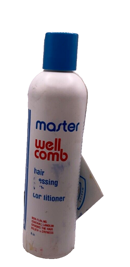 Master Well Comb Hair Dressing With Conditioner/8 oz
