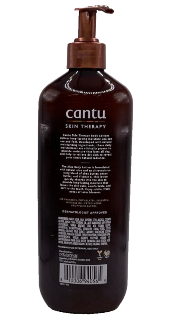 (2) Cantu Skin Therapy Soothing Body Lotion for Dry Skin / 16 fl oz