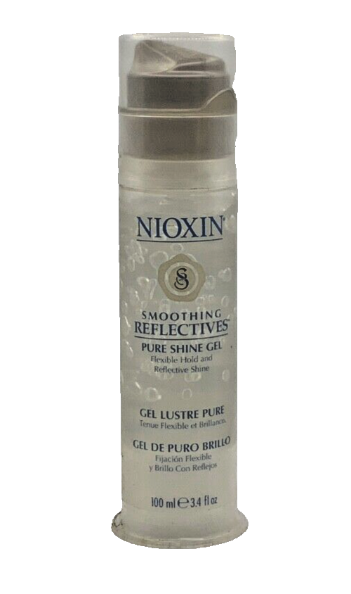 Nioxin Smoothing Reflectives Pure Shine Gel 3.4 oz NEW