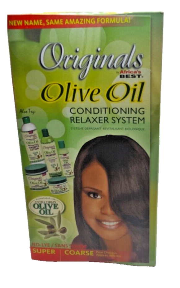 Originals By Africa's Best Olive Oil Super Conditioning Relaxer System No-Lye