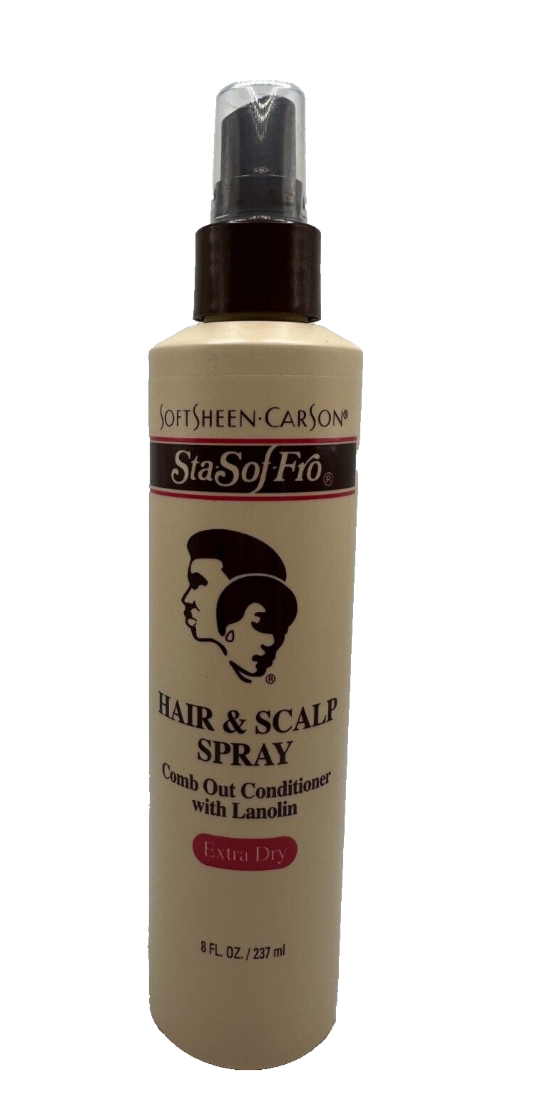 SoftSheen-Carson Sta-Sof-Fro Hair & Scalp Spray Comb Out Conditioner (8 OZ)