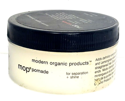MOP Modern Organic Products POMADE FOR SEPARATION & SHINE 2.65 oz
