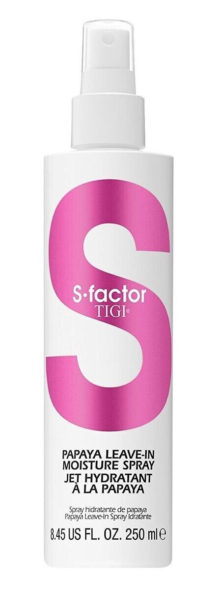 TIGI S Factor Papaya Leave-In Moisture Spray 8.45oz new