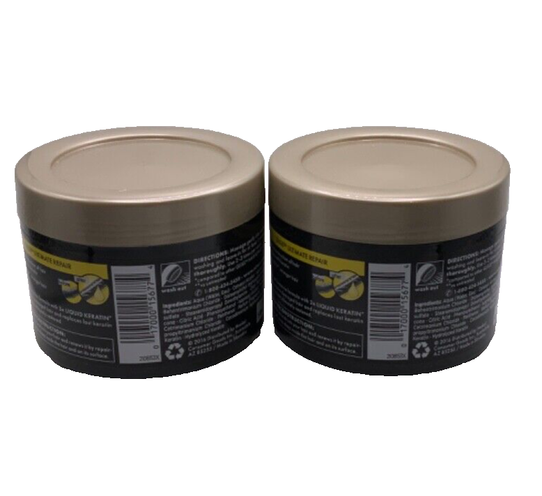 (2) Schwarzkopf Gliss Ultimate Repair Liquid Anti Damage Mask 6.1 oz