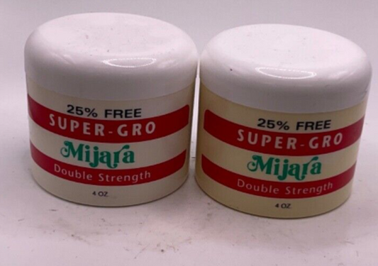 (2 Pack) Mijara Super Gro Double Strength/4oz