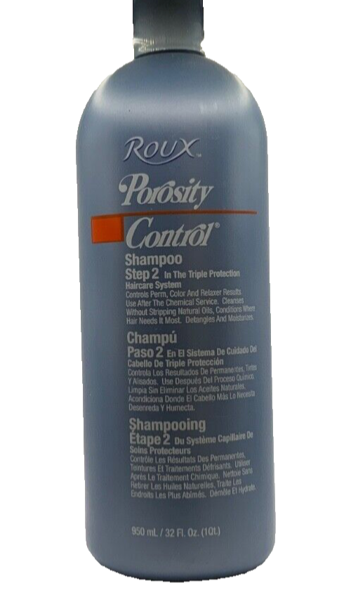 Roux Porosity Control Shampoo Step 2 In The Triple Protection Haircare - 32oz