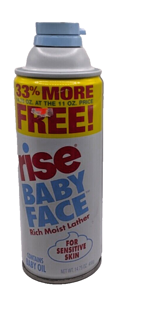 Rise Baby Face Shaving Cream For Sensitive Skin 14.75 oz