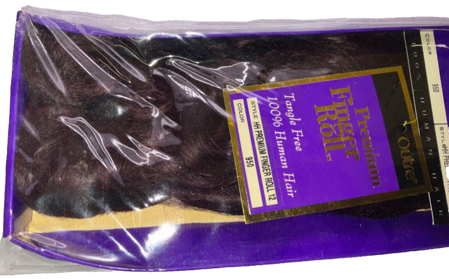 Outre Premium Finger Roll 100% Human Hair Color 950 (12 inches)