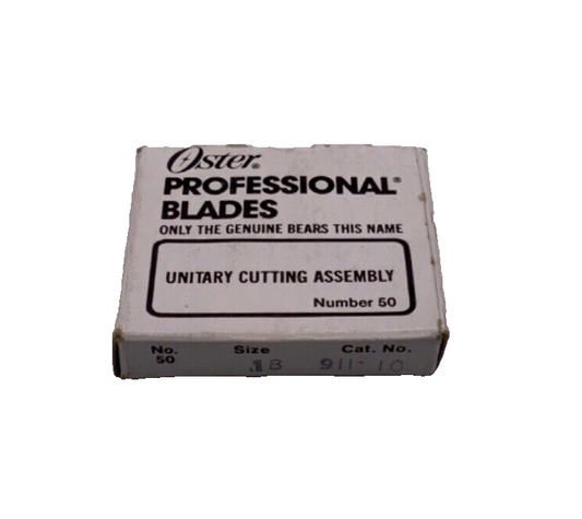 Oster Profesional Blades Unitary Cutting Assembly No. 50 Size 18 (911-10)