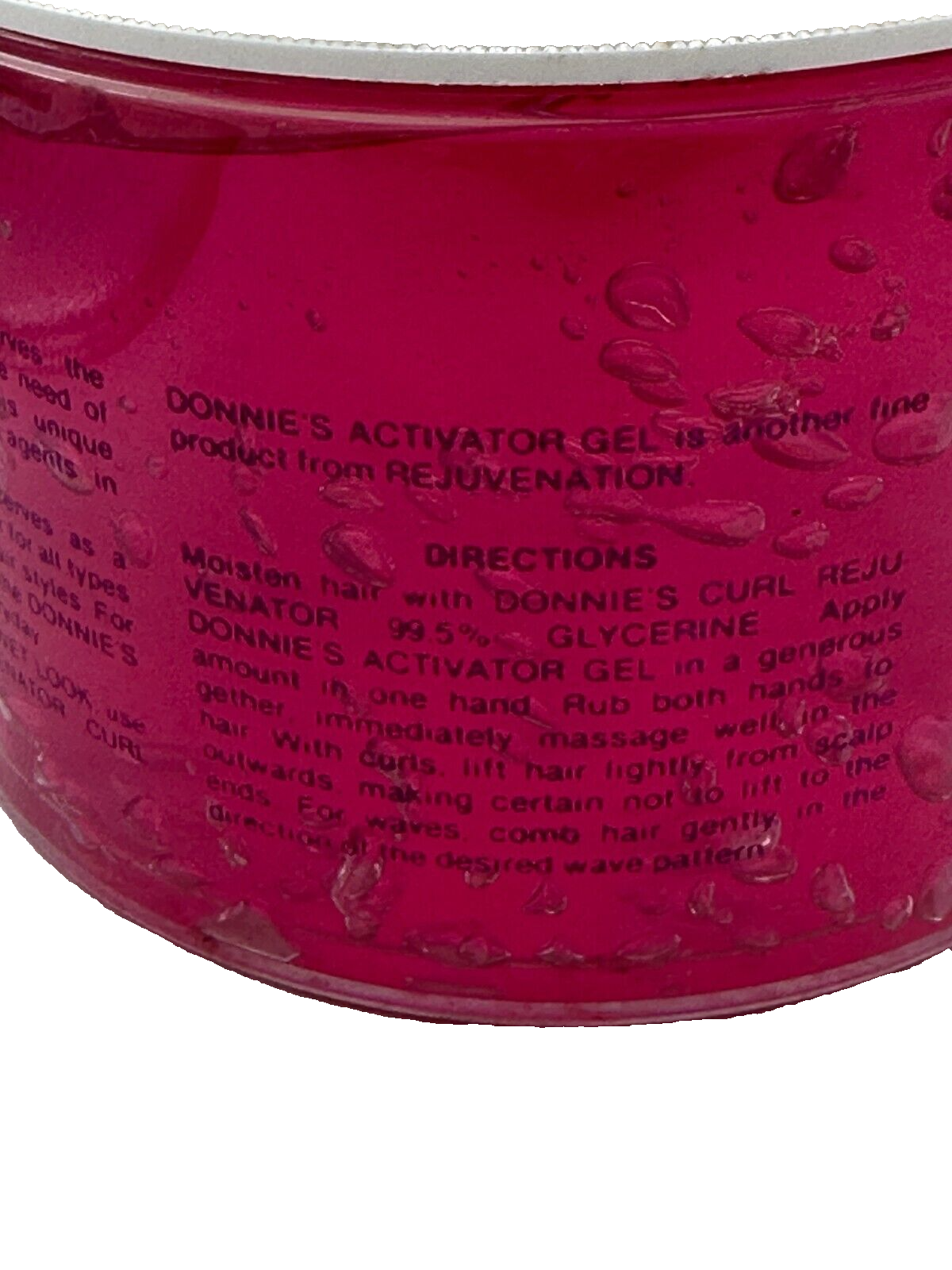 Donnie's Activator Gel Extra Lite - 32 fl oz *RARE