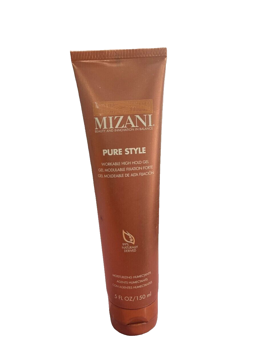 Mizani Pure Style Workable High Hold Hair Gel 5oz NEW Moisturizer Tame Frizz