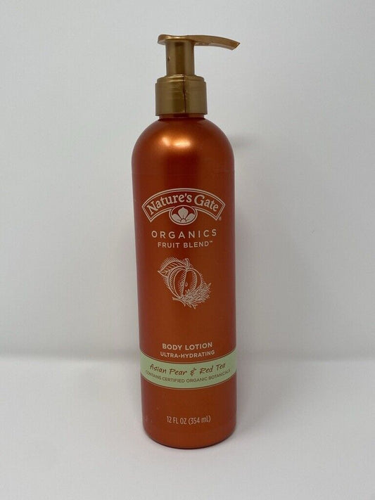 Nature's Gate Organics Fruit Blend Body Lotion Asian Pear & Red Tea - 12 oz