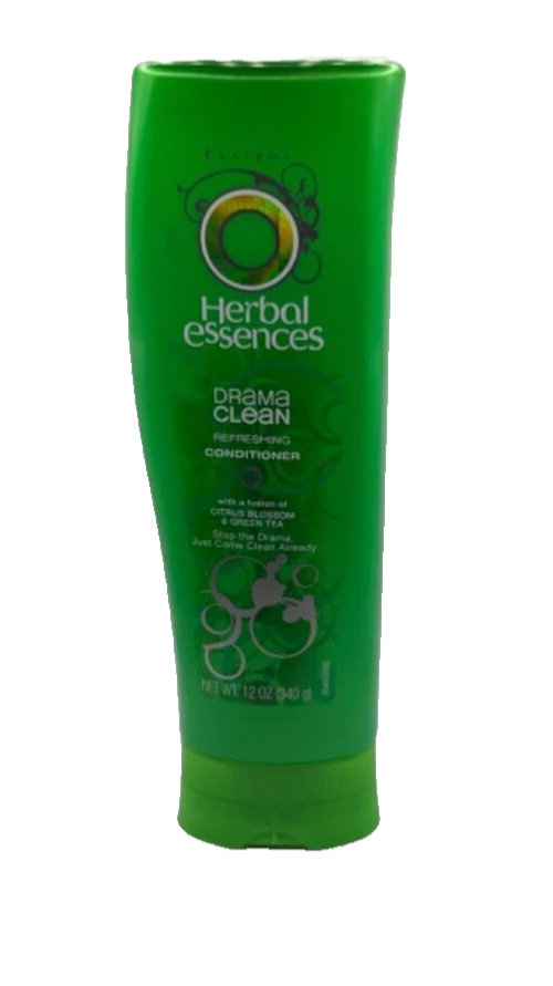 Herbal Essences Drama Clean Refreshing Citrus Blossom Green Tea Conditioner 12oz