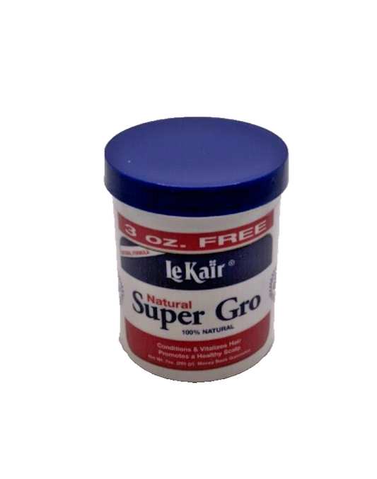 LeKair Natural Super Gro Original Formula Scalp Hair Conditioner 7 oz New