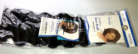 Coco Collection 100% Human Hair Euro Body Color 1 (14 inches)